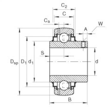 Bearing GY1010-KRR-B-AS2/V INA