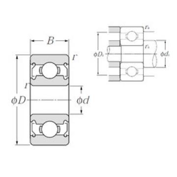 Bearing R2-6ZZA NTN