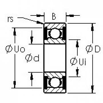 Bearing R16-2RS AST