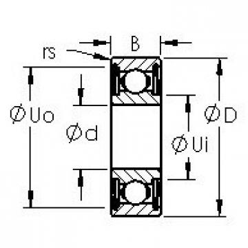 Bearing SR155ZZ AST