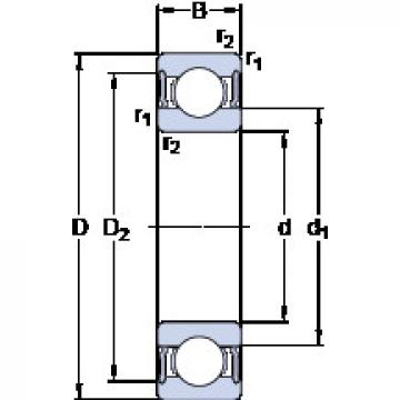 Bearing RLS 8-2RS1 SKF