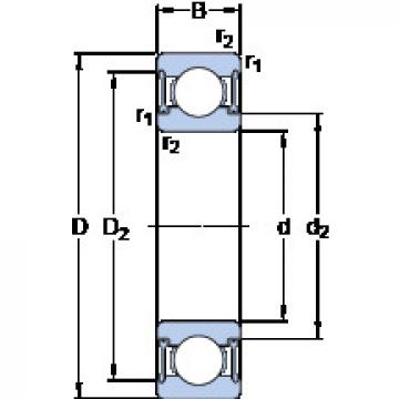 Bearing W 6002-2RZ SKF