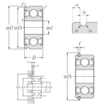 Bearing SC0142ZZNR NTN