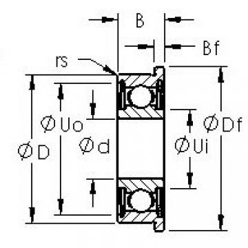 Bearing SFR1-4ZZ AST