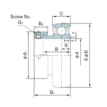 Bearing KH202AE NACHI