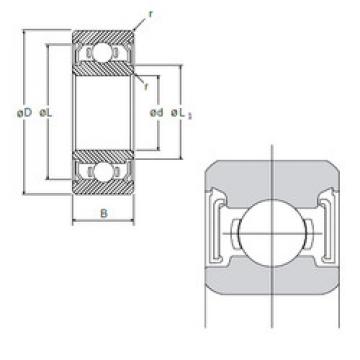 Bearing L-1050SS NMB