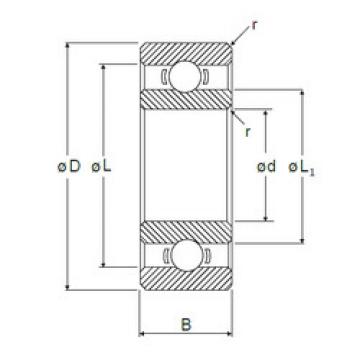 Bearing L-1050 NMB