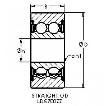 Bearing LD5700ZZ AST