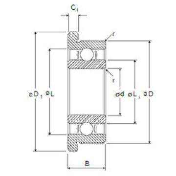 Bearing LF-1040 NMB