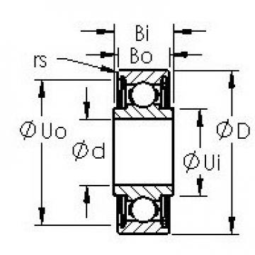 Bearing SRW188ZZ AST