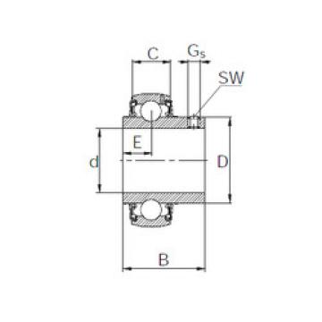 Bearing UB205 KBC