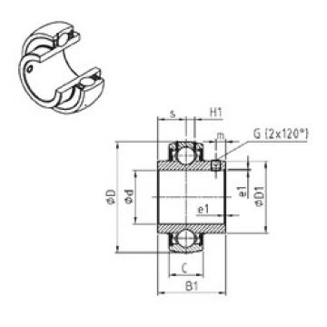 Bearing UC206 SNR