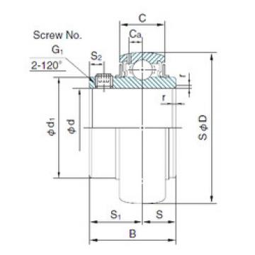 Bearing UC207 NACHI