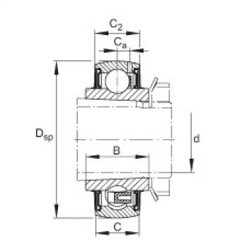 Bearing UK206 FAG