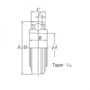 Bearing UK206 KOYO