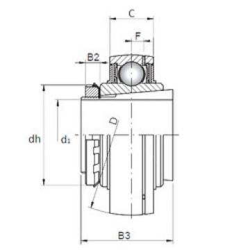 Bearing UK205+H2305 CX