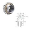 Bearing UC208-25 FYH