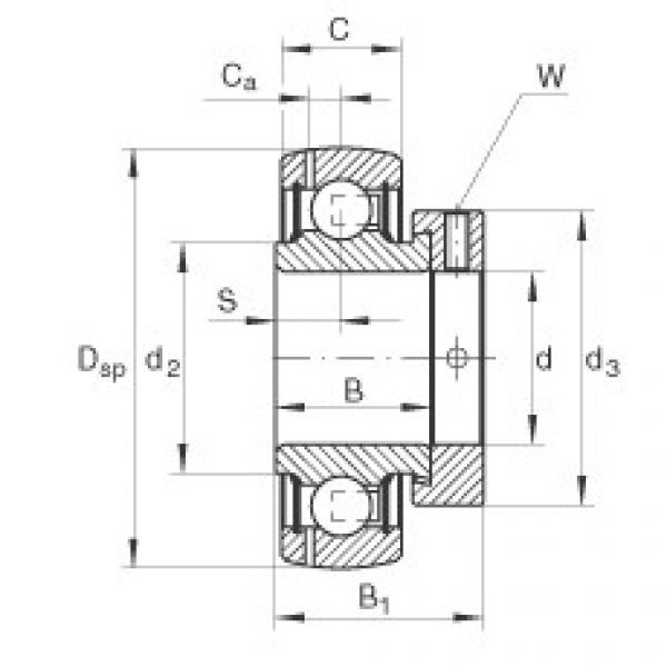 Bearing GRAE45-NPP-B-FA125.5 INA #1 image