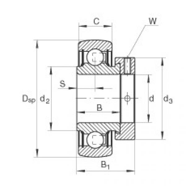 Bearing RA100-NPP-B INA #1 image