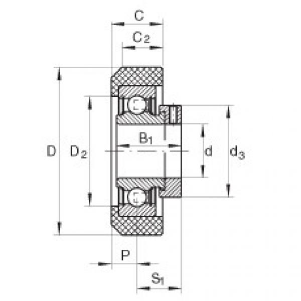 Bearing RCRB25/57-FA106 INA #1 image