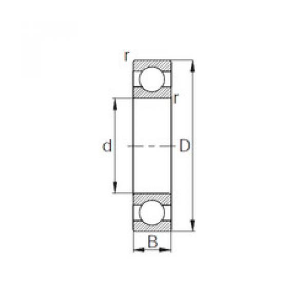 Bearing HC6206 KBC #1 image