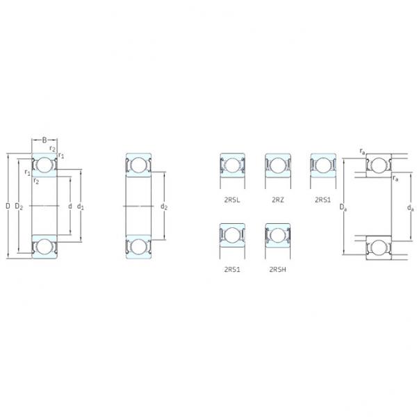 Bearing W624-2RS1 SKF #1 image