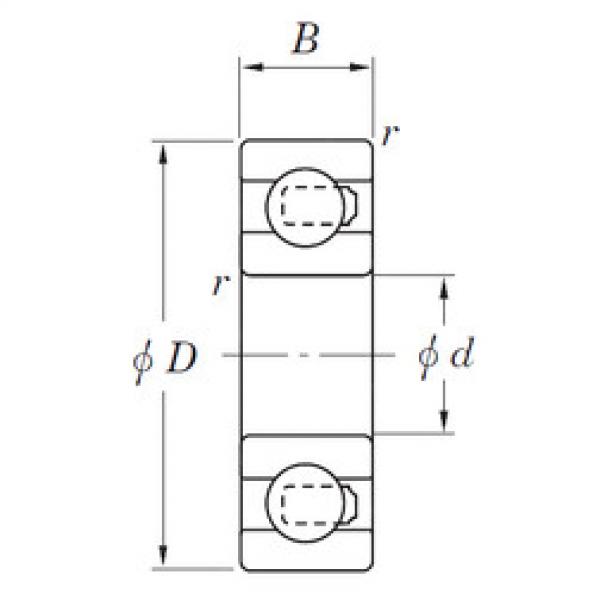 Bearing NC6008 KOYO #1 image