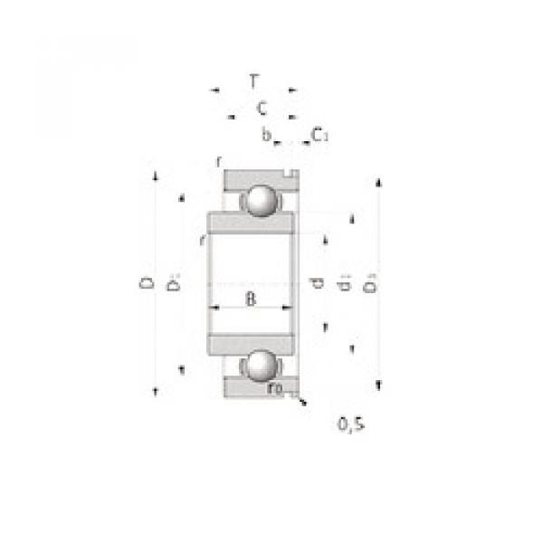 Bearing LJ25Q41M1=43 RHP #1 image