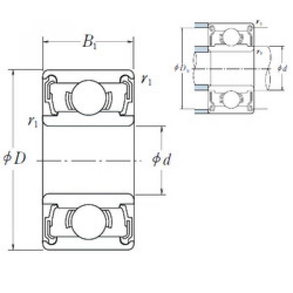 Bearing MR 126 DD NSK #1 image