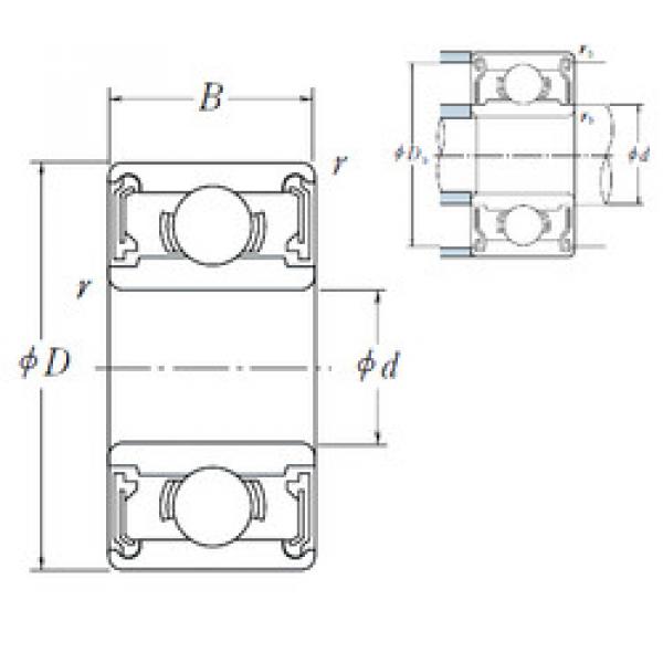 Bearing MR 115 VV NSK #1 image