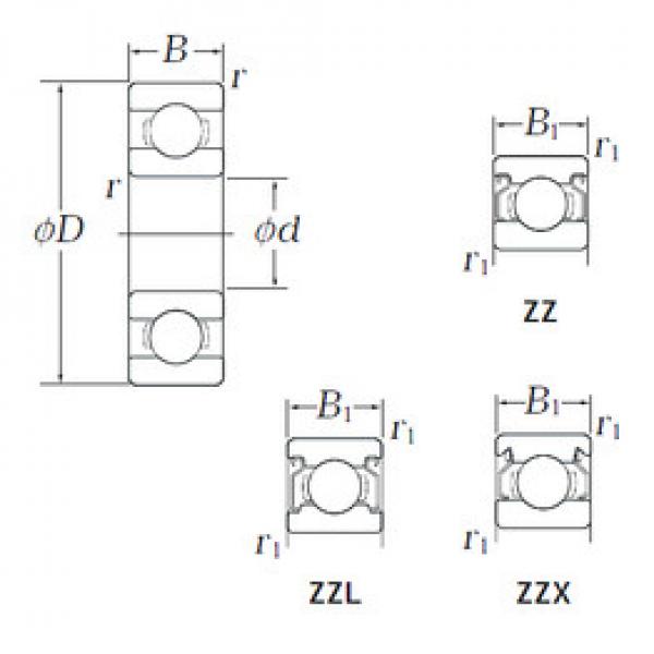 Bearing OB87 ZZ KOYO #1 image