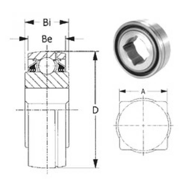 Bearing GW208PPB8 CYSD #1 image