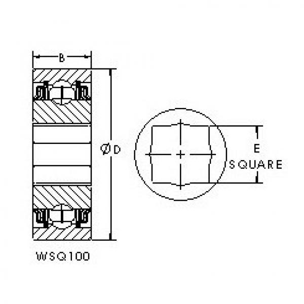 Bearing GWSQ110-102 AST #1 image