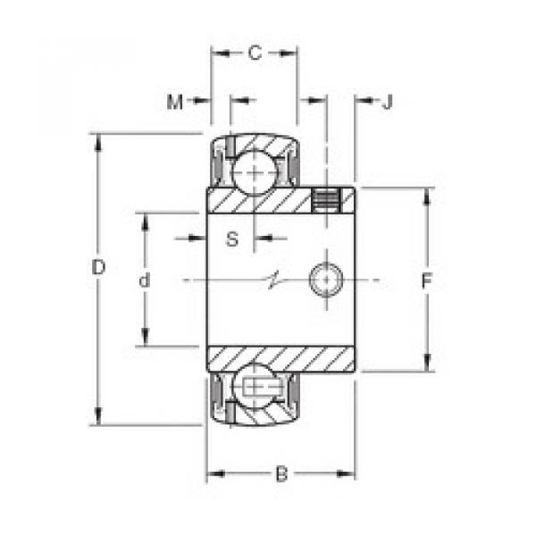 Bearing GYAE17RRB Timken #1 image