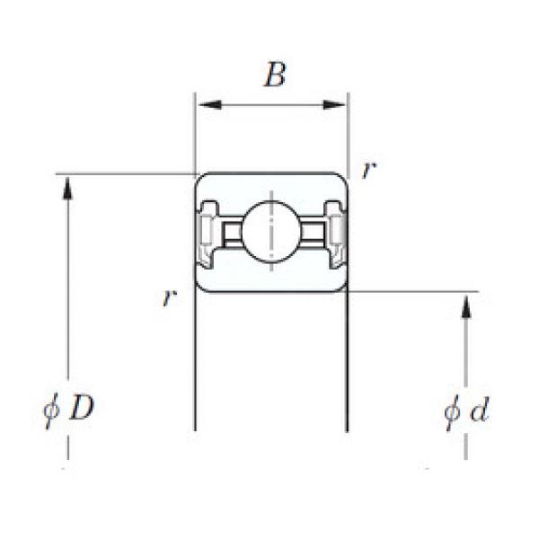 Bearing KUC040 2RD KOYO #1 image