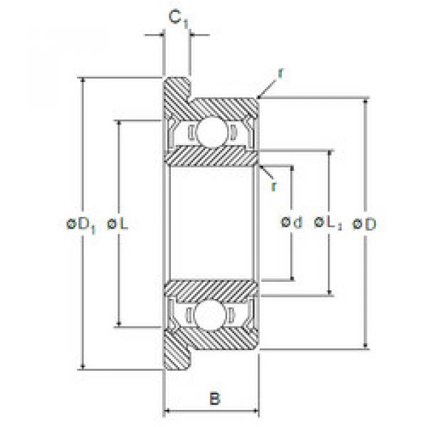 Bearing LF-1040ZZ NMB #1 image