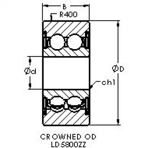 Bearing LD5800ZZ AST #1 image