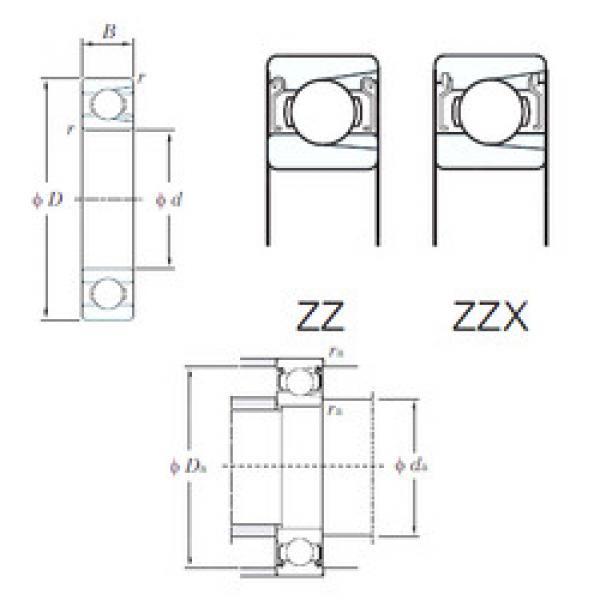 Bearing M6205ZZ KOYO #1 image