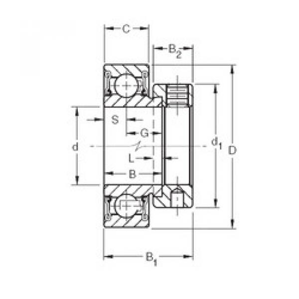 Bearing RA102RR Timken #1 image