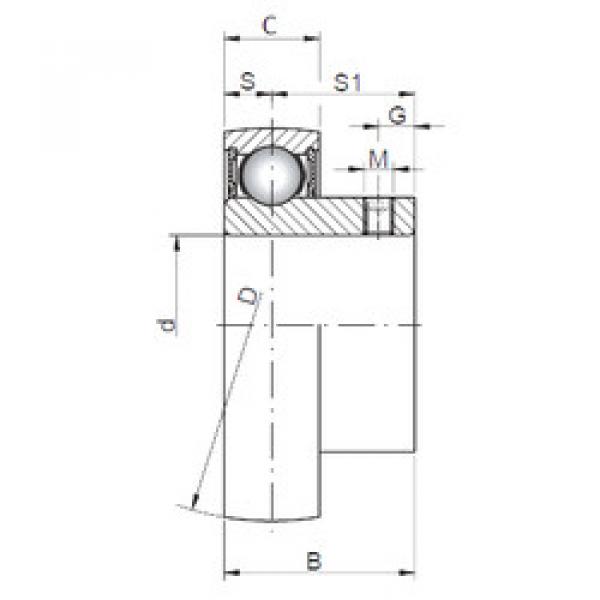 Bearing SB201 CX #1 image