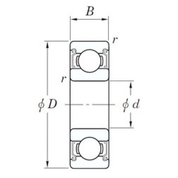 Bearing SE 6000 ZZSTMSA7 KOYO #1 image