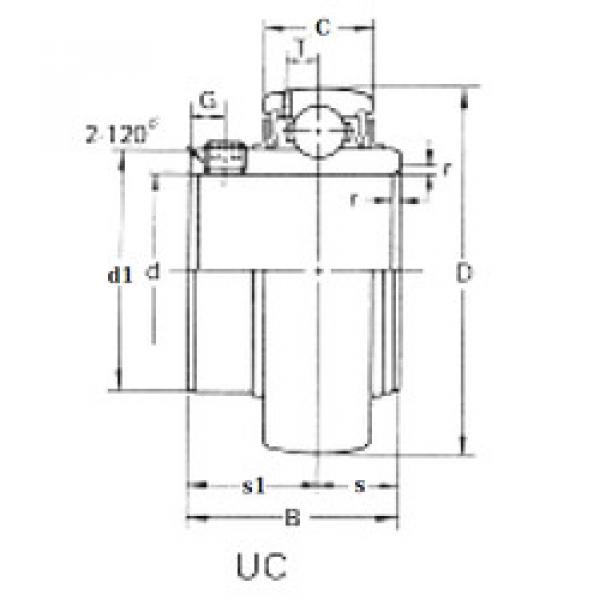 Bearing UC202 CRAFT #1 image