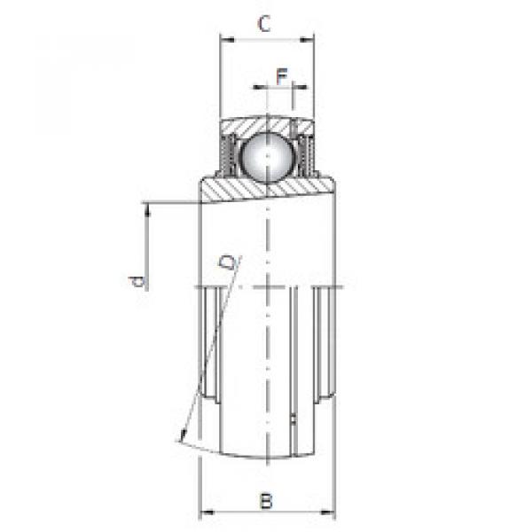 Bearing UK207 ISO #1 image