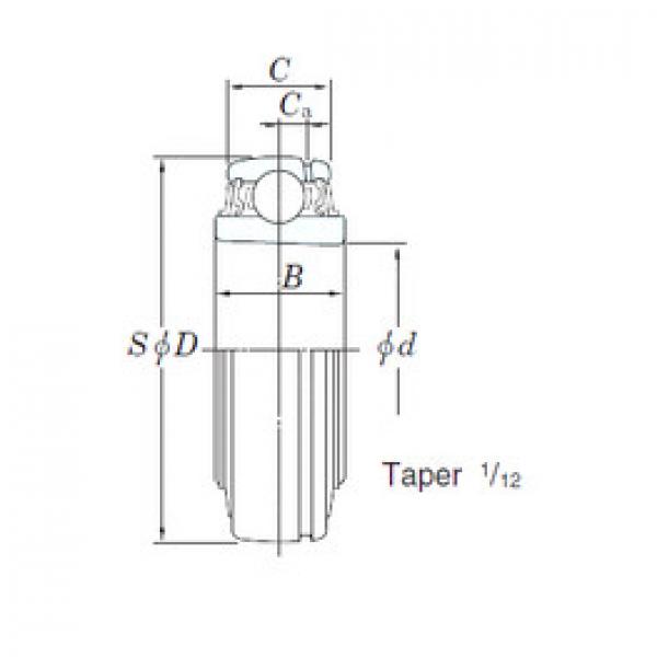 Bearing UK205 KOYO #1 image