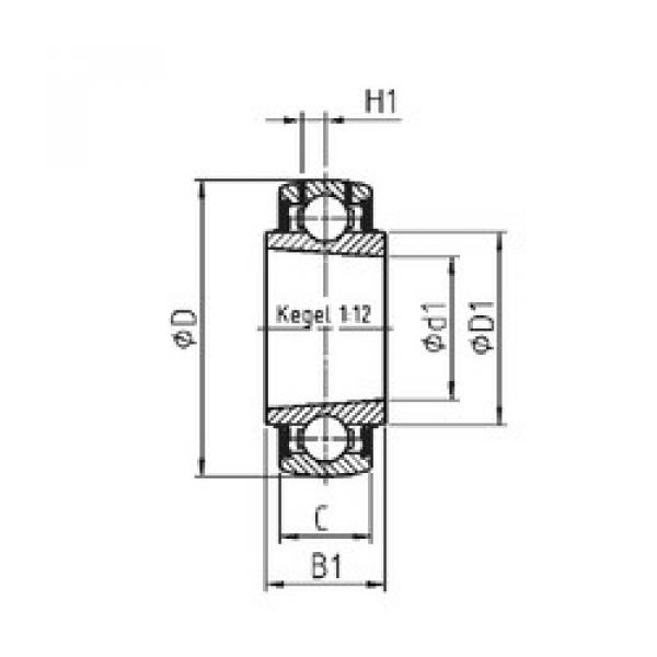 Bearing UK205 SNR #1 image