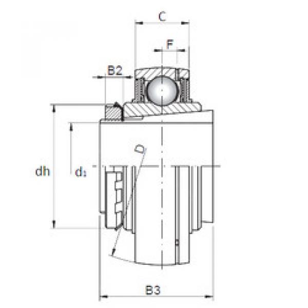 Bearing UK212+H2312 CX #1 image