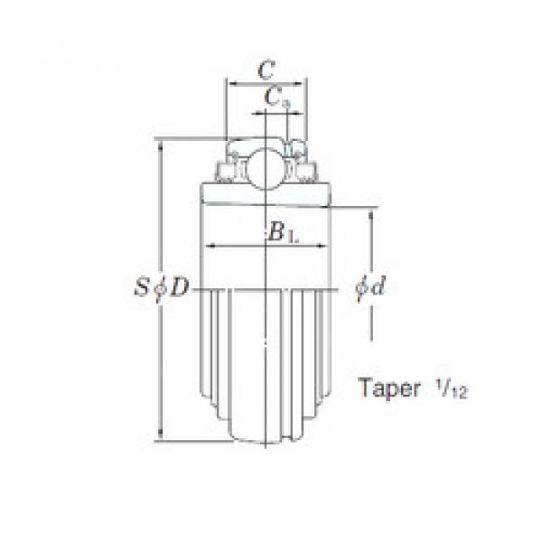 Bearing UK206L3 KOYO #1 image